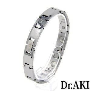 Dr AKI 게르마늄 팔찌 실버 BT009VSW/BT009VSM