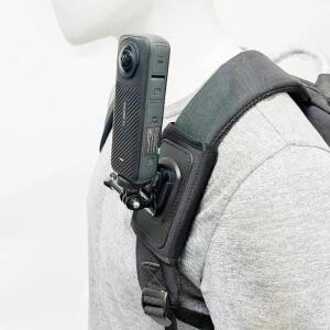 360 회전 가방 GoPro  용 배낭 어깨 스트랩 마운트 홀더 13 9 DJI Action 5 4