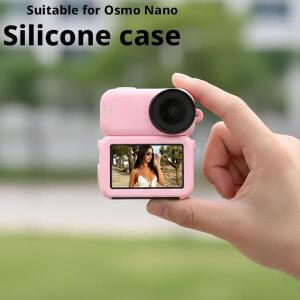 DJI Osmo Nano 실리콘 보호 케이스도파민 렌즈 커버 포함 풀세트 충격  키트 손목 스트랩 액세서리
