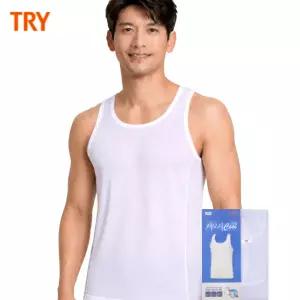 속옷MOA 트라이 (남성용) 시원한 쿨 새모시 메쉬 민소매 조끼 나시 런닝(국내산) 1p