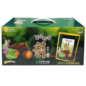 [참다올]태백농협 칡즙 120ml x 30포(+쇼핑백)