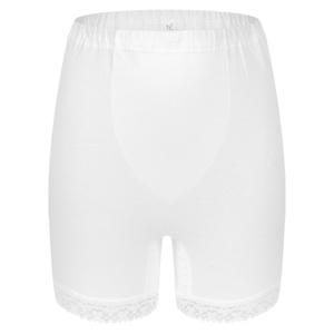 BYT5624 BYC 복부 덧댐 순면 흰색 여성 속바지 5부