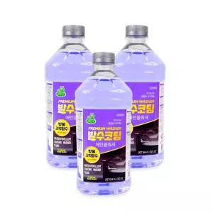 청개구리 발수코팅 워셔액(2L)-3개 에탄올 자동차유리 자동차워셔액 사계절사용 유리세척
