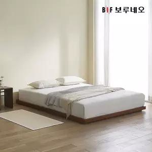 [보리보리/보루네오하우스]앳홈 엣지 원목 저상형 침대 프레임 (SS)