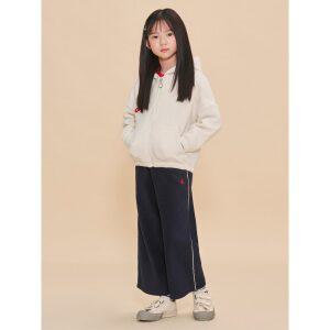 [BEANPOLE KIDS] 여아 후드 플리스 세트  아이보리 (BI4X41G020)