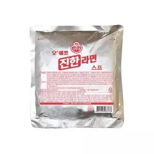 오뚜기 오쉐프 진한라면스프 285g 탕비실 존맛탱 캠핑 해장 야식 얼큰한국물