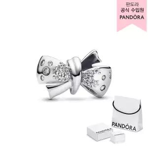 [롯데백화점]판도라 [백화점 보증서 제공] 스파클링 보우 참 793442C01