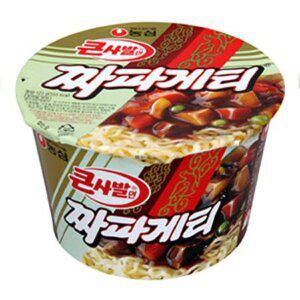 [농심] 짜파게티 큰사발 컵라면 16개입