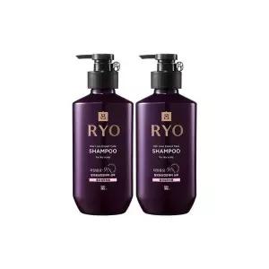 려 자양윤모 9ex 전문케어 샴푸 중건성 400ml 2개