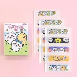 피크닉 치이카와 밴드 50매 일회용 상처 보호 키즈밴드 캐릭터 반창고