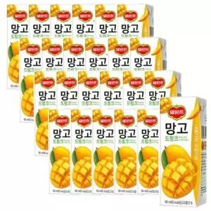 [(주)동원에프엔비] 델몬트 망고 드링크 190ml 24팩 2박스(총 48팩)