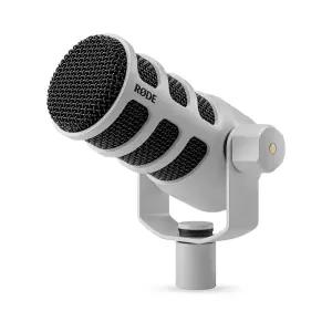 RODE PodMic USB 화이트 다이나믹 방송 마이크 XLR USB 겸용