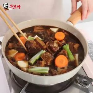 [무보까] 국내산 한돈 순살 돼지갈비찜 500g x 3팩, 삼겹 돼지갈비찜