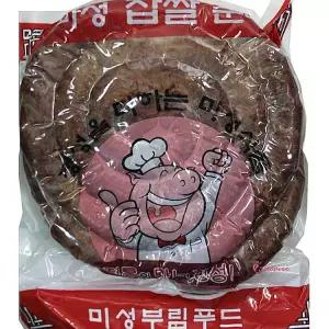 순대 식자재 2Kg 분식집 찰순대 식당 업소용 찹쌀 학생 간편 간식 안주 대용량opq352