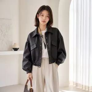 빅포켓 루즈핏 레더 자켓_T2601JK004A
