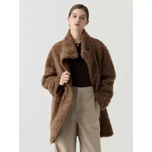 [리오벨] 25FW 호주산 양모100% 케이프 코트
