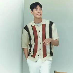 [지이크]스트라이프 반팔 가디건_(FIUCD8114)