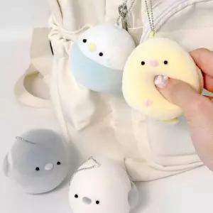 오목눈이 스퀴시 키링 병아리 인형 말랑이 뱁새 키링 참새 말랑 동물