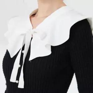 [하프클럽/]페이크카라 레이어드 목카라 넥케이프 셔츠 페이크 블라우스 DO4