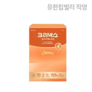 크리넥스 알러지 케어 로션 갑티슈 150매, 3개입
