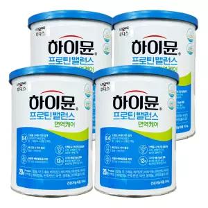 NEW 일동후디스 하이뮨 프로틴 밸런스 면역케어 산양유 초유 단백질 쉐이크 304g 4캔 CB