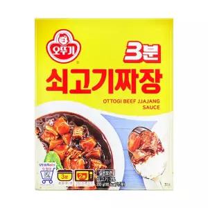 간편식,짜장,카레 DSS_오뚜기 3분쇠고기짜장 200g 자취,간단식사,1인가구,아침,저녁