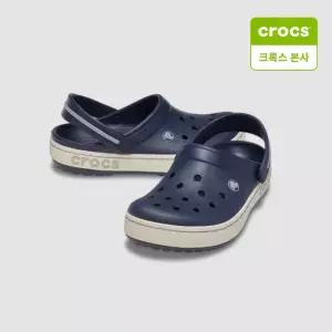크록스 크록밴드 헤리티지 클로그 NAVY 213224-410