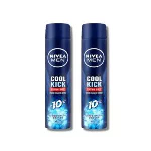 51181440-[뷰티나라] 니베아 맨 데오드란트 스프레이 쿨 킥 200ml 2개