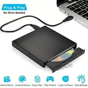 USB 외장 CD DVD 리더기 드라이브 20 CDROM DVDROM 버너 플레이어 노트북 데스크탑용