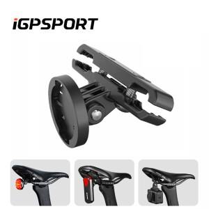 IGPSPORT 자전거 새들 마운트, MTB 사이클링 시트 포스트 램프 브래킷 거치대, 미등 레이더 테일 SR30 TL30