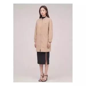 CROCODILE LADIES [크로커다일레이디]베이지 여성 넥셔링 간절기 코트 CLCMCT104 131943