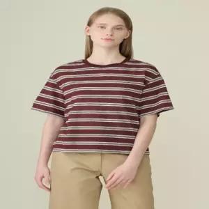 [BCBG] 캔디 스트라이프 티셔츠 B6B5X441DG