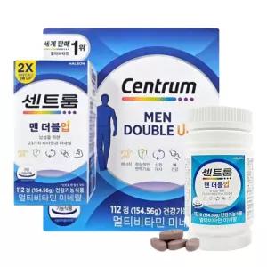 센트룸 맨 더블업 종합멀티 비타민 112정 남성 대용량 영양제