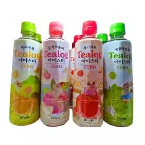 티로그 제로 아이스티 500ml 4종 24개(납작복숭아6+제주청귤6+루비자두6+애플청포도 6)