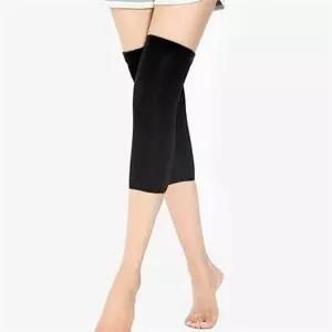 남녀공용 무릎 보호대 따뜻한 방한 융털 여성 무릎 보호대 가을 겨울 자전거 다리