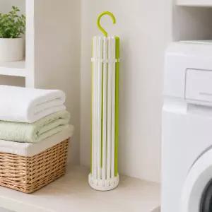 국산 들국화 원형 빨래건조대 접이식 걸이형 양말 속옷 손수건 소형 건조대