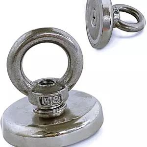 IKW7594E7 O형 벌크 M8 48mm 후크 고리 홀더 네오디움 원형고리 자석