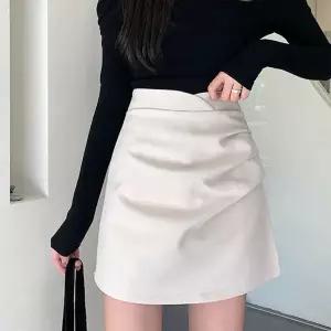 속바지 안감 셔링 여성 데일리 패션 미니스커트