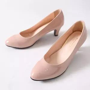 (다올)여성 정장구두 에나멜 펌프스 6cm 2컬러 면접용