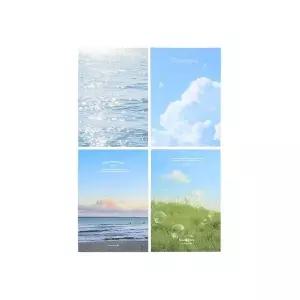 [제이큐]모닝글로리 벨벳제본노트_산들산들(32절) 유선노트