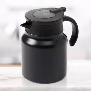 [제이큐]티웨어 온도표시 보온주전자(900ml) (블랙) 보냉포트