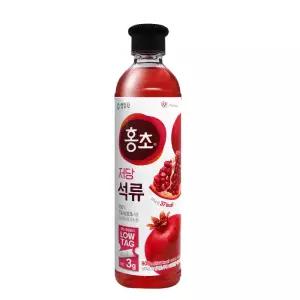 청정원 홍초 저당 석류 900ml