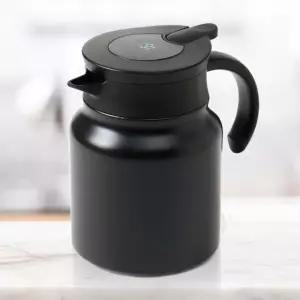티웨어 온도표시 보온주전자(900ml) (블랙) 보냉 포트 티폿 워터저그 가정용 용냉 차망