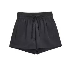 빌라봉 여성 블랙 밴드 하이웨스트 보드숏(WE21BS226BLK)._CA