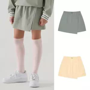 [롯데백화점]커버낫키즈 쿠퍼로고 랩 스커트