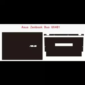 Asus Zenbook DUO 14 UX8406 UX8402 Duo UX482 UX481E UX481 UX481F 상단하단 가드 데칼 커버 스티커 보호