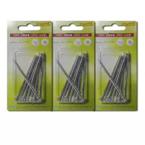 철재용 못 24개 길이75mm 작업용 목공못 나사못 못길이 못작업 연결못
