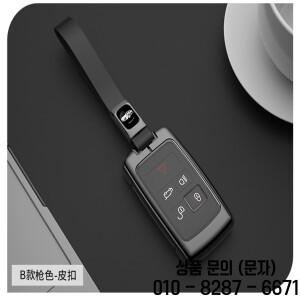 랜드 로버 레인지 디스커버리 5 스포츠 재규어 XE PACE 액세서리 용 자동차 아연 합금 TPU 키 케이스 홀더
