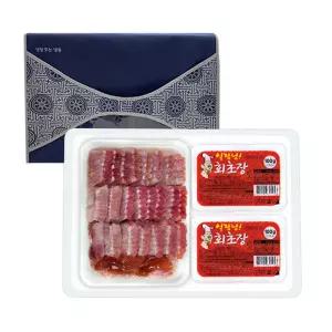 목포토방수산 대청도 홍어 500g 선물세트 (초장) 탕거리선택 국산 암홍어 암치