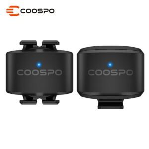 COOSPO BK9 자전거 속도/케이던스 센서 Bluetooth5.0 ANT 추적 IP67 Rouvy/Zwift/Peloton/Wahoo/자전거 컴